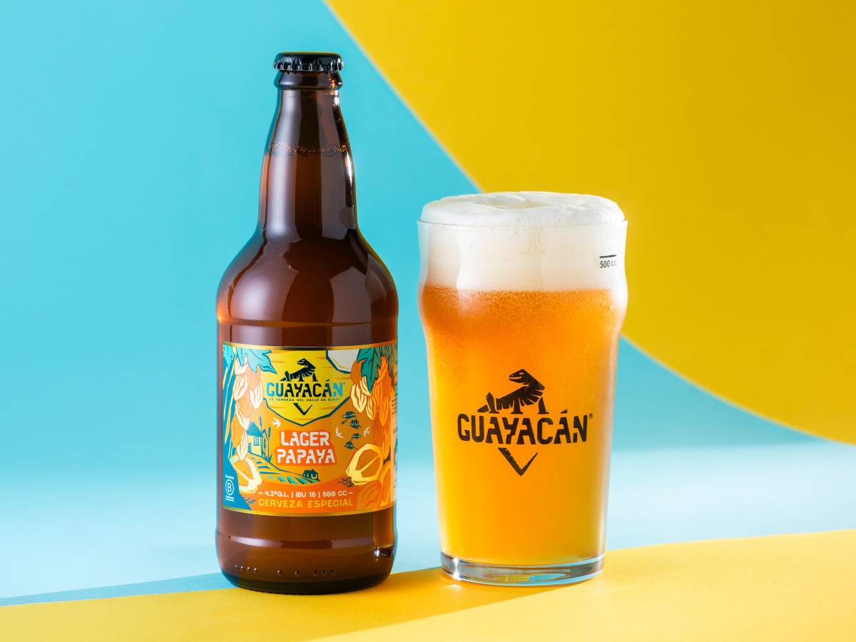 Guayacán lanza Lager Papaya, una cerveza frutal con identidad local