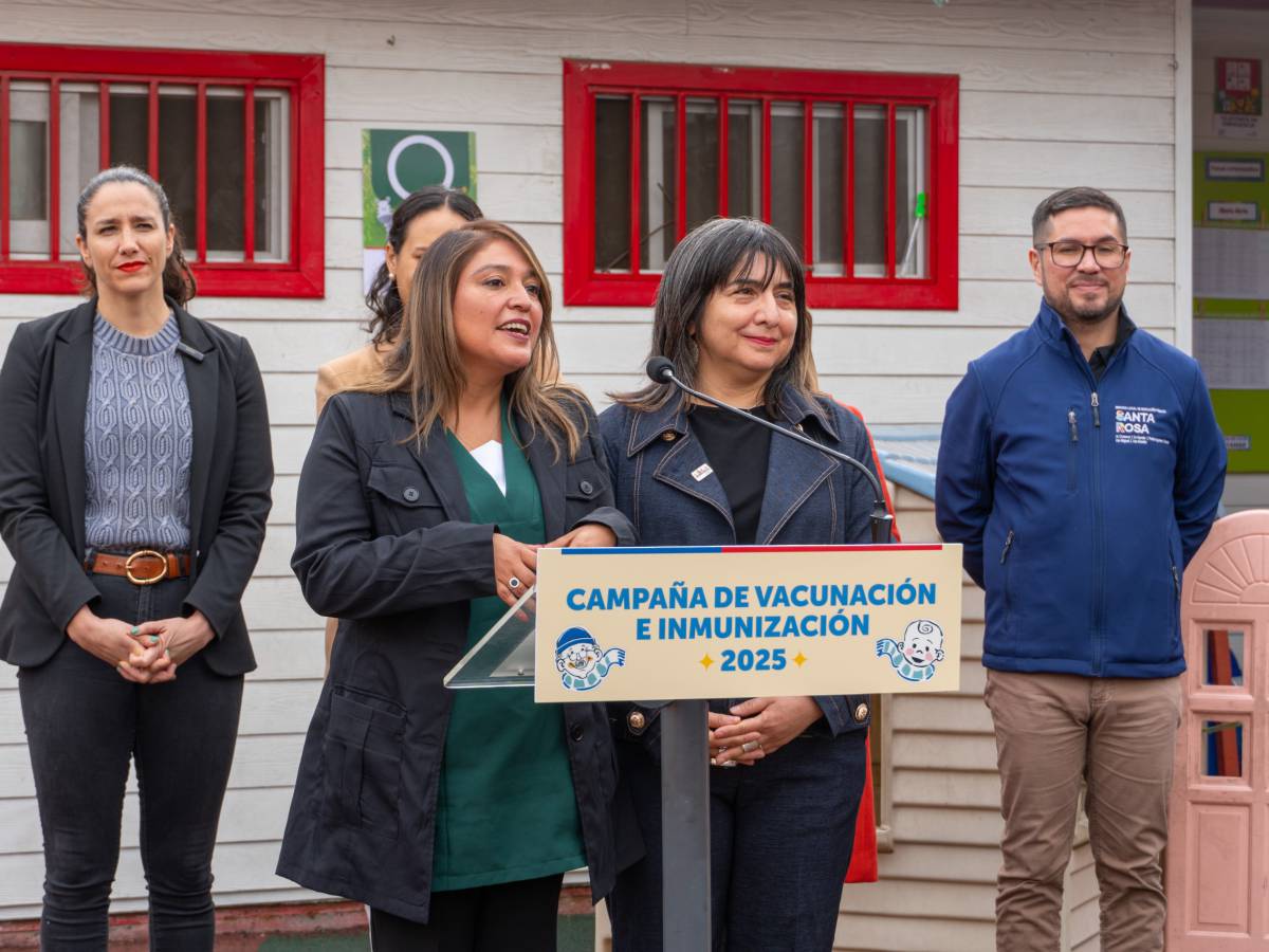 Autoridades refuerzan llamado a la vacunación infantil para enfrentar el invierno
