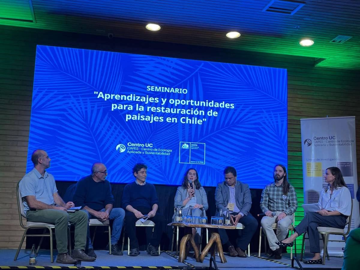 Chile impulsa la restauración de paisajes con seminario internacional en el marco de la Cumbre 20x20