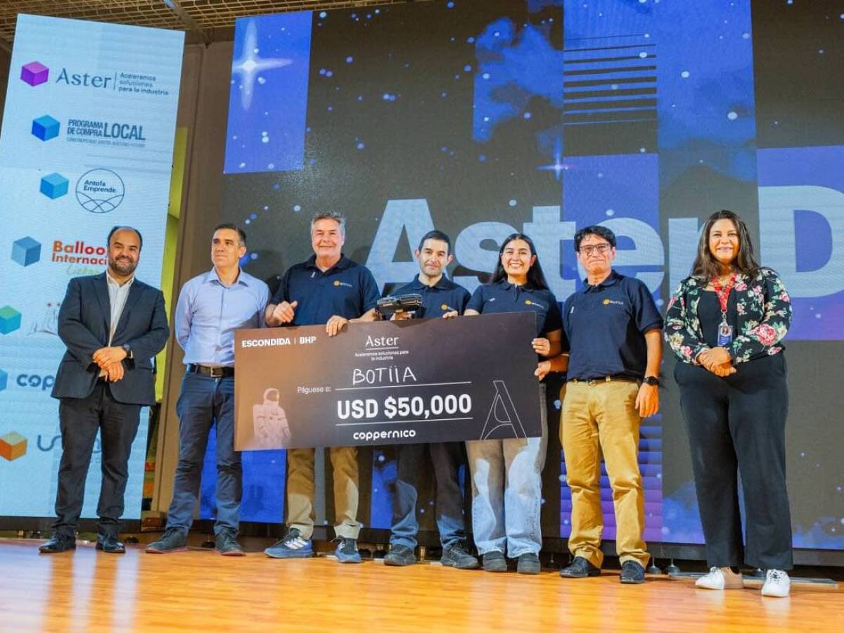 Startup BOTIIA revoluciona monitoreo de correas transportadoras en la minería con innovadora solución