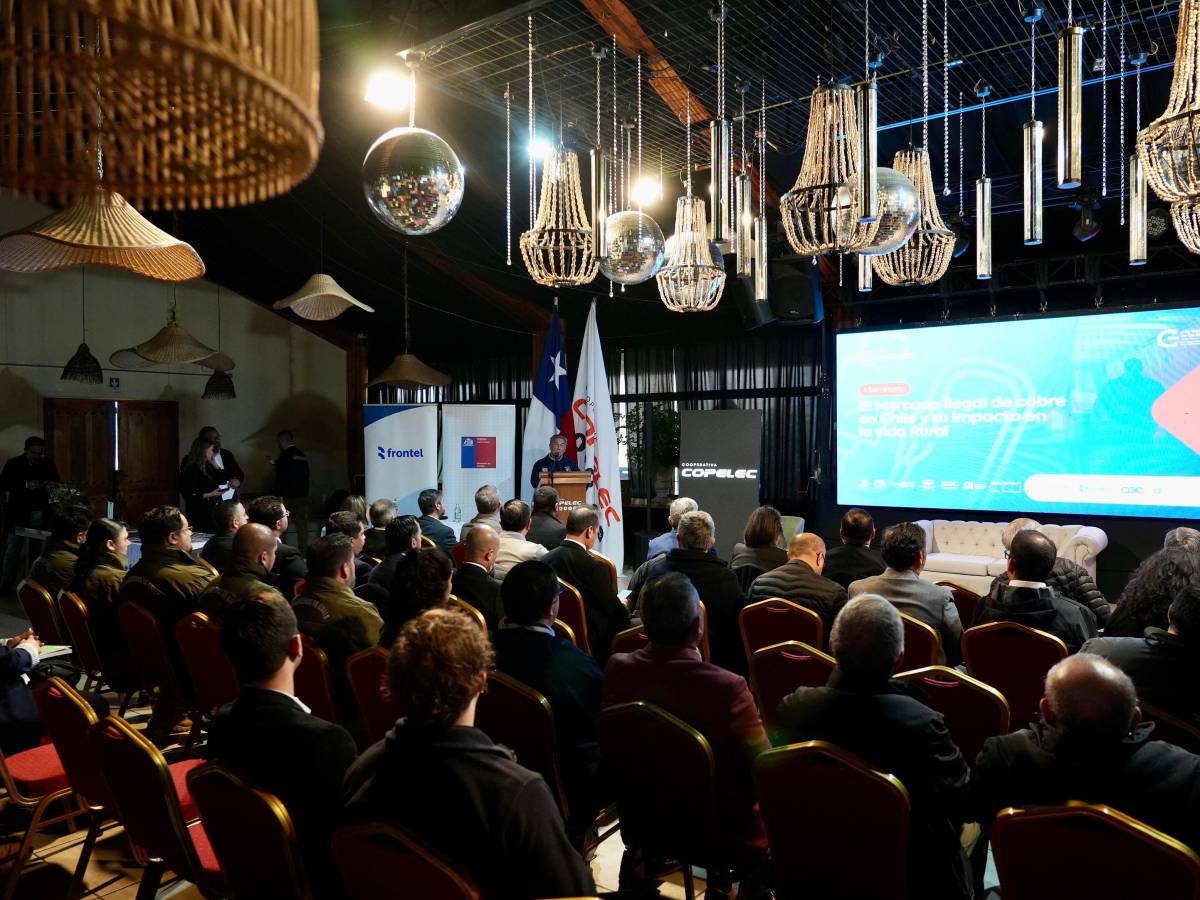 Autoridades y empresas eléctricas abordan el robo de cables en seminario regional en Ñuble